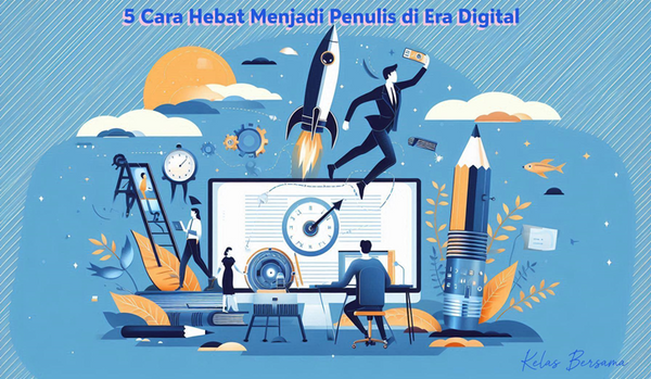 5 Cara Hebat Menjadi Penulis di Era Digital, Simak Tantangannya